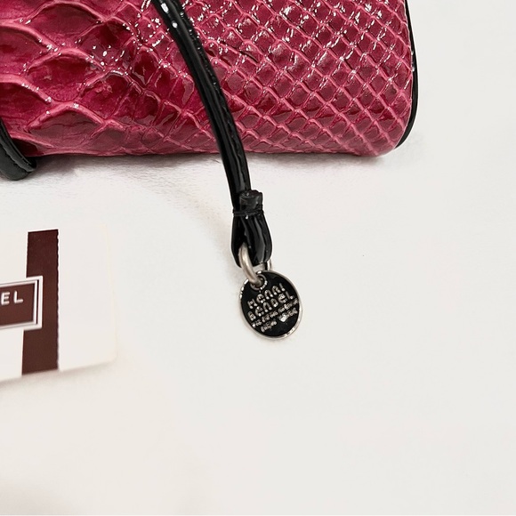 Henri Bendel Snaked Skin Embossed Travel Jewelry Roll Holder With Dust B… - Picture 6 of 8